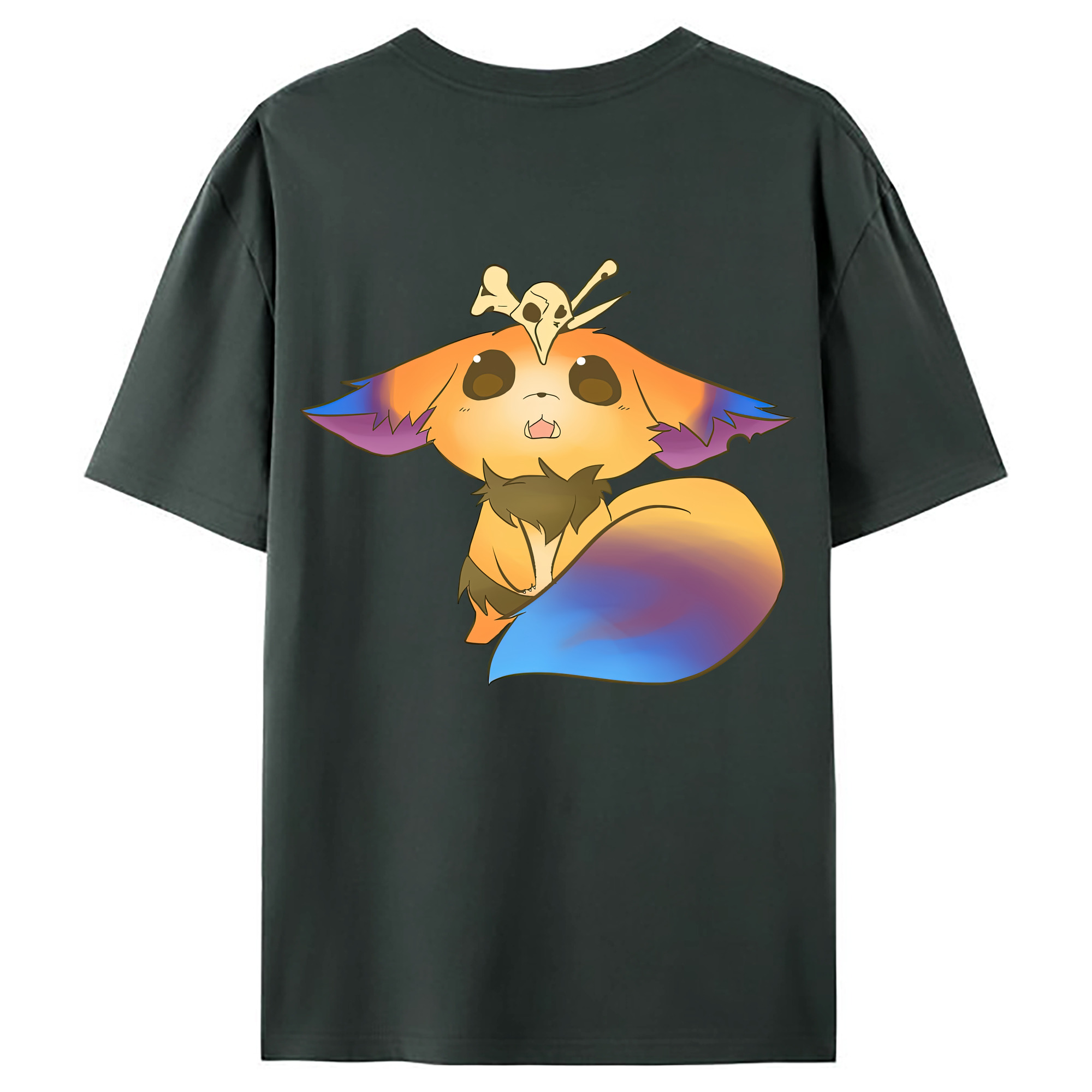 （画像用） リーグ・オブ・レジェンド League of Legends LOL 綿100％ メンズ半袖Tシャツ（バックプリント） 通気性